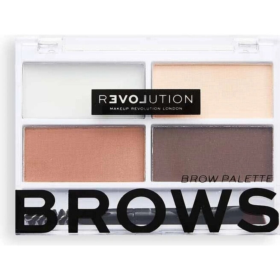 Revolution Relove, Colour Cult Medium, kit de cuidado de cejas 1×3,20 g, kit de cuidado de cejas