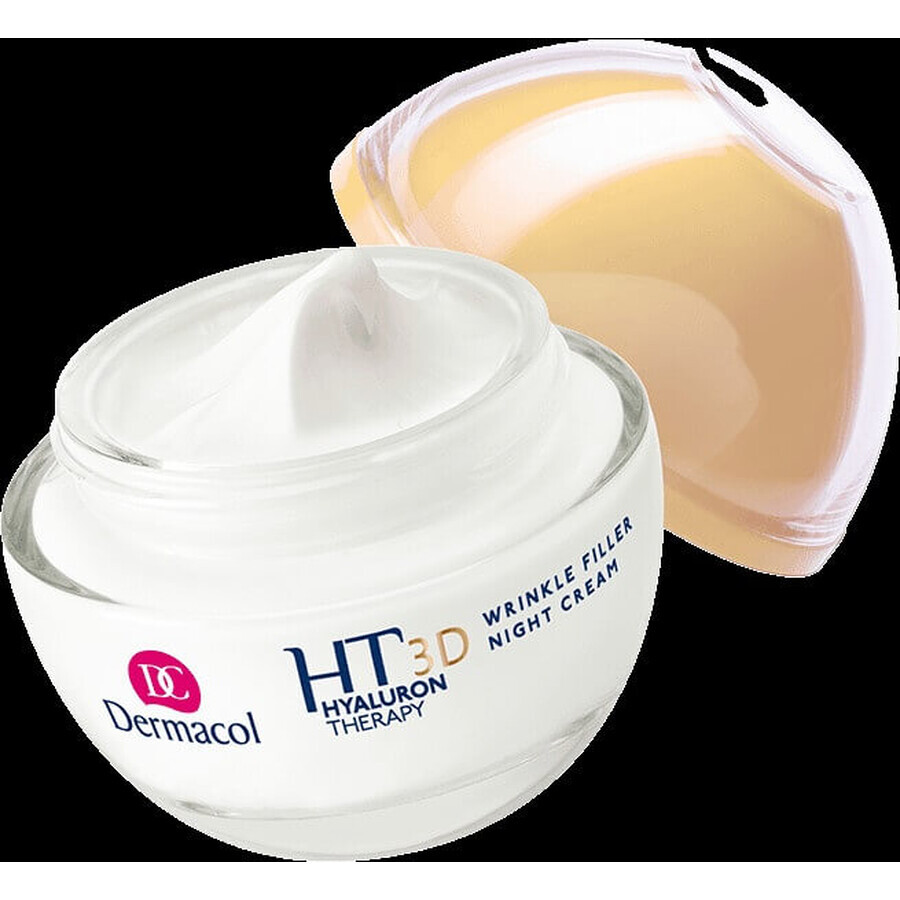 DERMACOL HYALURON THERAPY 3D Nachtcreme 1×50 ml, Nachtcreme