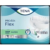 TENA Flex Super S 1×30 Stück, Inkontinenzslips mit Schnellverschlussbund