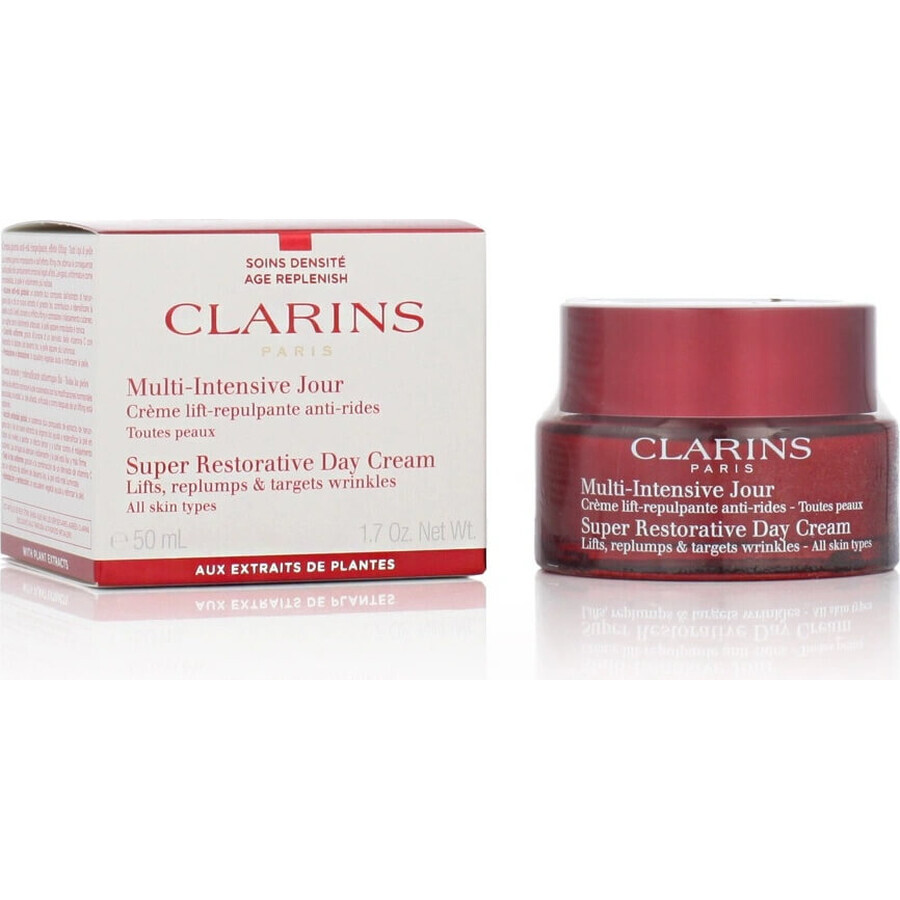 Clarins Crema da giorno per pelli mature 1×50 ml, Crema da giorno