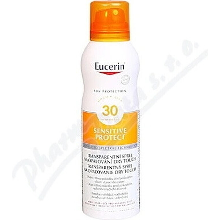 Eucerin SUN OIL CONTROL SPF 30 spray 1×200 ml, pentru piele sensibilă