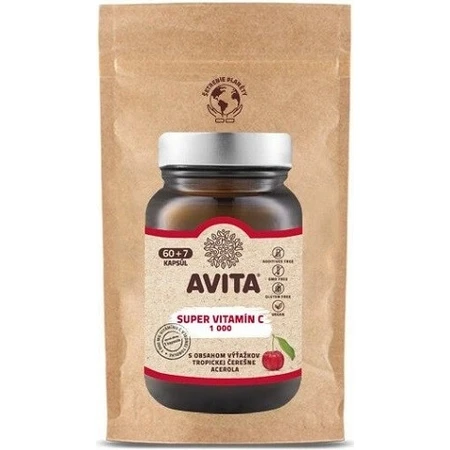 AVITA SUPER VITAMIN C 1000 mg 1×60 cps, food supplement