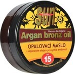 VIVACO SUN ARGAN ARGAN BRONZE SPF15 Argan Oil Sunscreen Butter 1×200 ml, waterproof