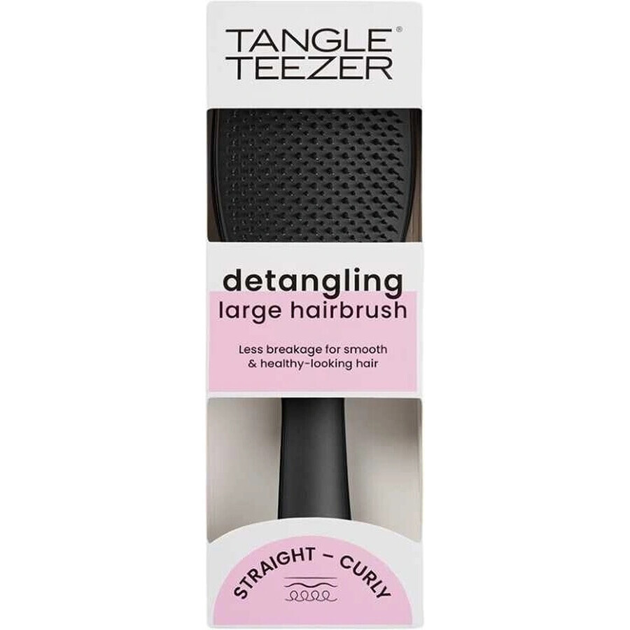 Tangle Teezer® Large Wet Detangler Black Gloss 1x1 buc, perie de păr