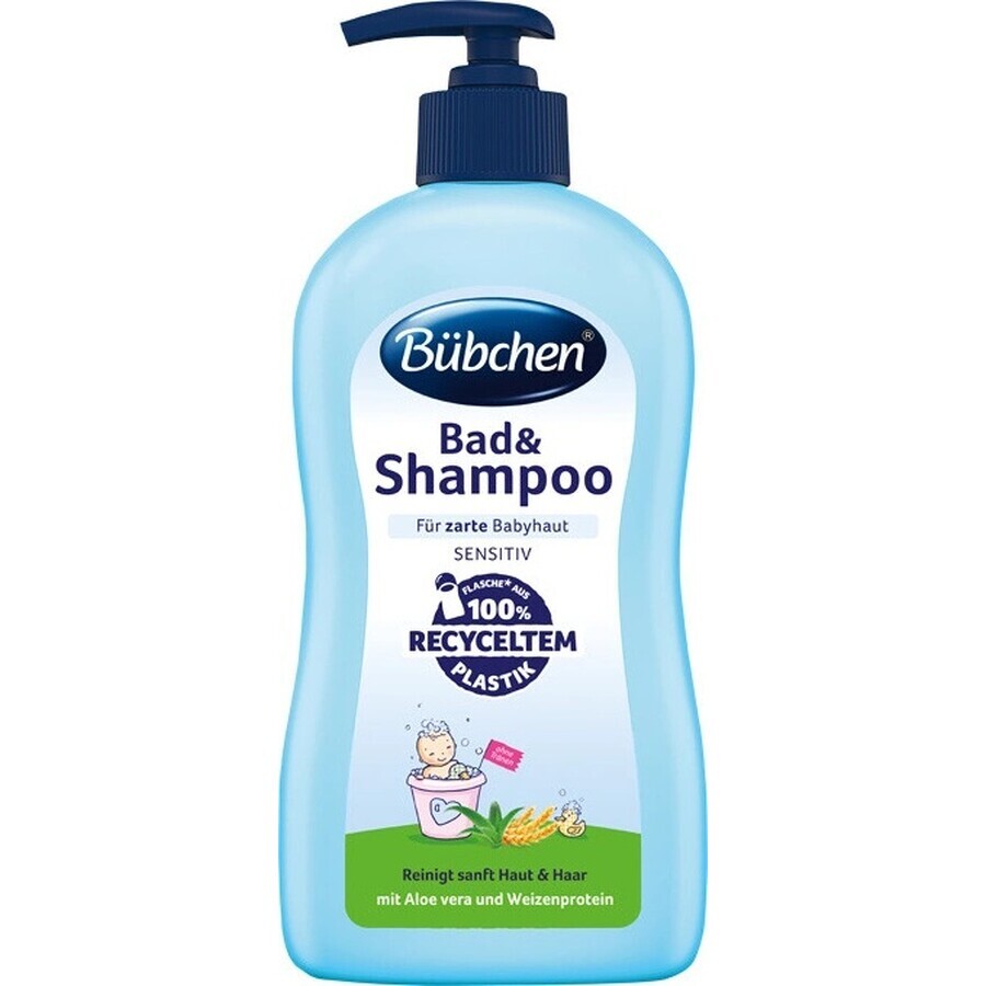 Bübchen Baby Bad & Shampoo 1×400 ml, Babybad + Shampoo