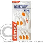 ELMEX INTERDENTAL Interdentalbürsten nr.6 orange 1×4 Stück, Interdentalbürsten