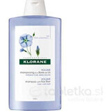 KLORANE Organic Flax Shampoo 1×200ml, shampoo for fine hair without volume