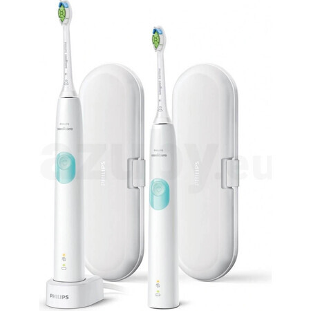 Philips Sonicare 4300 HX6807/35 1+1 1×1 Set, Schallzahnbürste 2 Stück