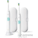 Philips Sonicare 4300 HX6807/35 1+1 1×1 Set, Schallzahnbürste 2 Stück