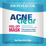 Dermacol Acneclear Cleansing Peeling Mask 1×8 ml, Reinigungsmaske