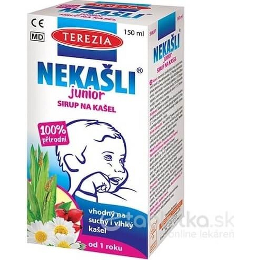 TEREZIA NEKAŠLI JUNIOR Kräuterhustensirup 1×150 ml, Sirup