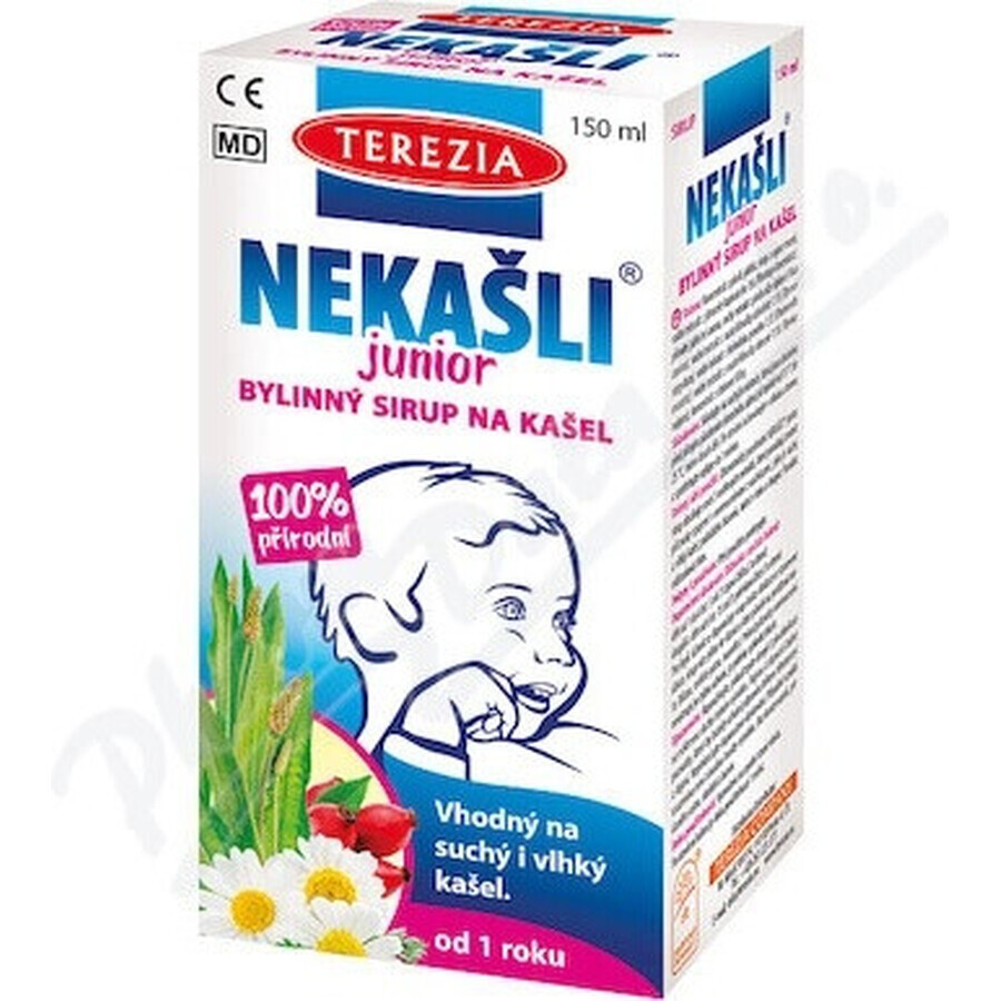 TEREZIA NEKAŠLI JUNIOR Kräuterhustensirup 1×150 ml, Sirup