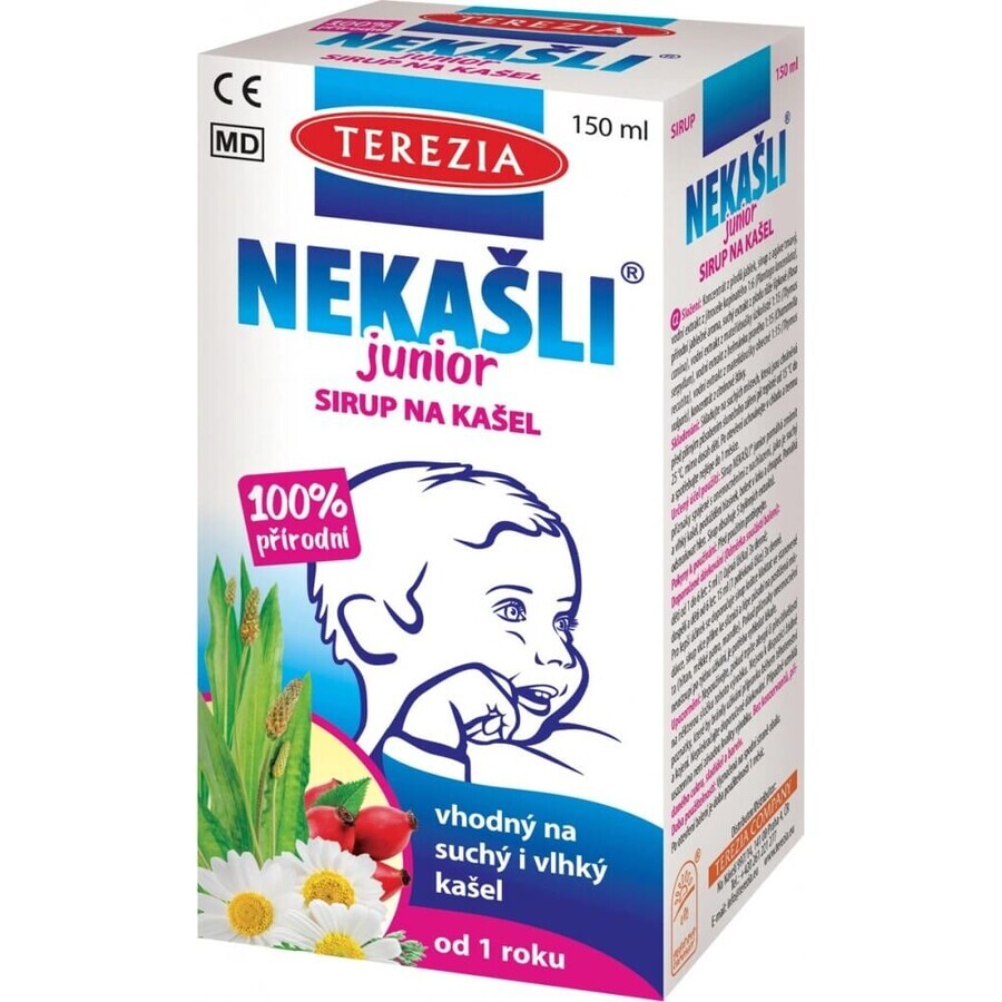 TEREZIA NEKAŠLI JUNIOR Kräuterhustensirup 1×150 ml, Sirup