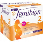 Femibion® 2 Schwangerschaft, 56 tbl + 56 cps 1×56 tbl + 56 cps, Nahrungsergänzungsmittel