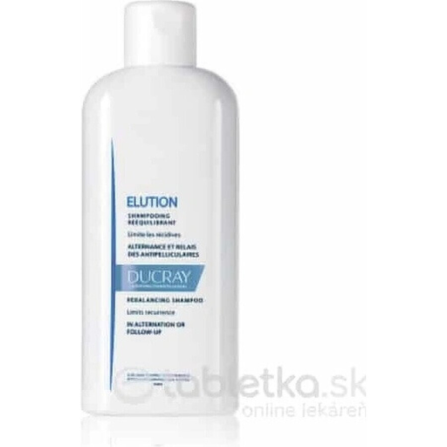 DUCRAY Elution Scalp Rebalancing Shampoo 1×200 ml, Shampoo zur Wiederherstellung des Gleichgewichts der Kopfhaut