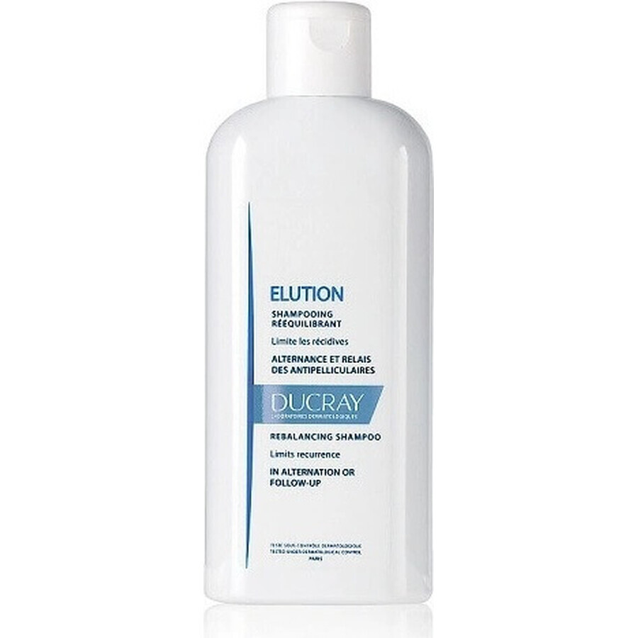 DUCRAY Elution Scalp Rebalancing Shampoo 1×200 ml, Shampoo zur Wiederherstellung des Gleichgewichts der Kopfhaut