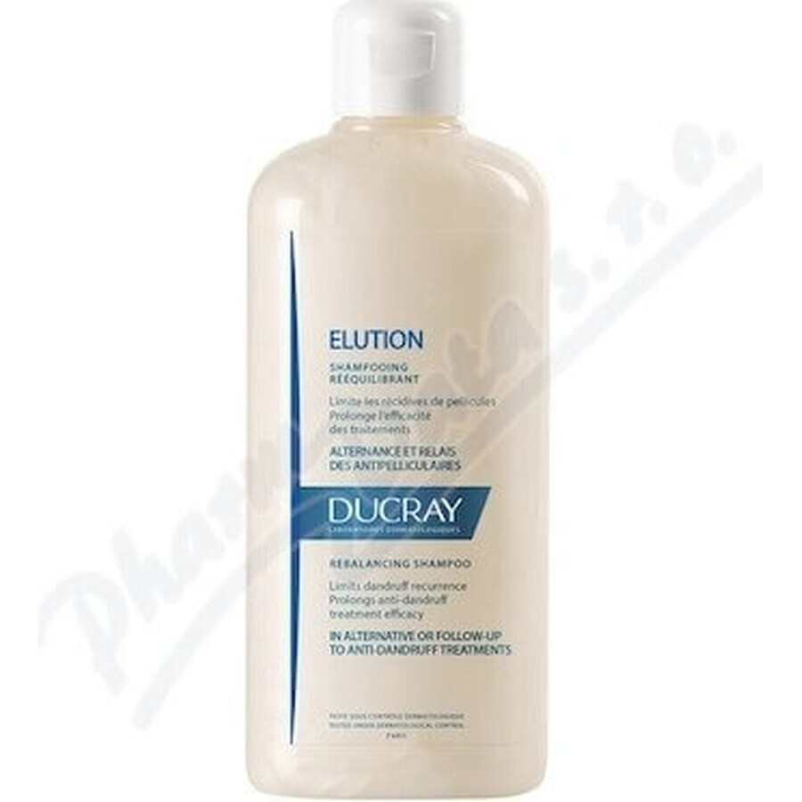 DUCRAY Elution Scalp Rebalancing Shampoo 1×200 ml, Shampoo zur Wiederherstellung des Gleichgewichts der Kopfhaut