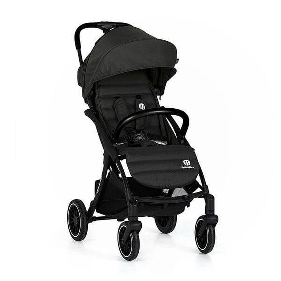 PETITE&MARS Sport Kinderwagen Cross Absolute Schwarz 1×1 Stück, Kinderwagen