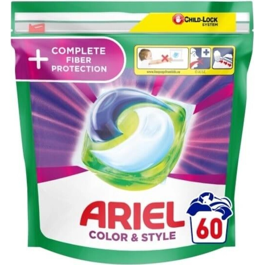 Ariel Gel Compresse 60 pz Protezione completa delle fibre 1×60 pz compresse