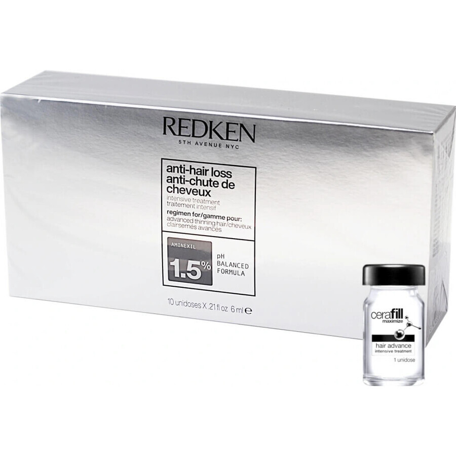 Redken Intensivpflege gegen schütteres Haar Cerafill Maxi Pfähle 1×6 ml gegen schütteres Haar