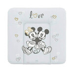 CEBA Disney Minnie & Mickey Weiche Ersatzmatte für Kommode (75x72) Disney Minnie & Mickey Grau 1×1 St.