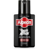 ALPECIN Grey Attack Shampoo 1×200 ml, Shampoo gegen graues Haar