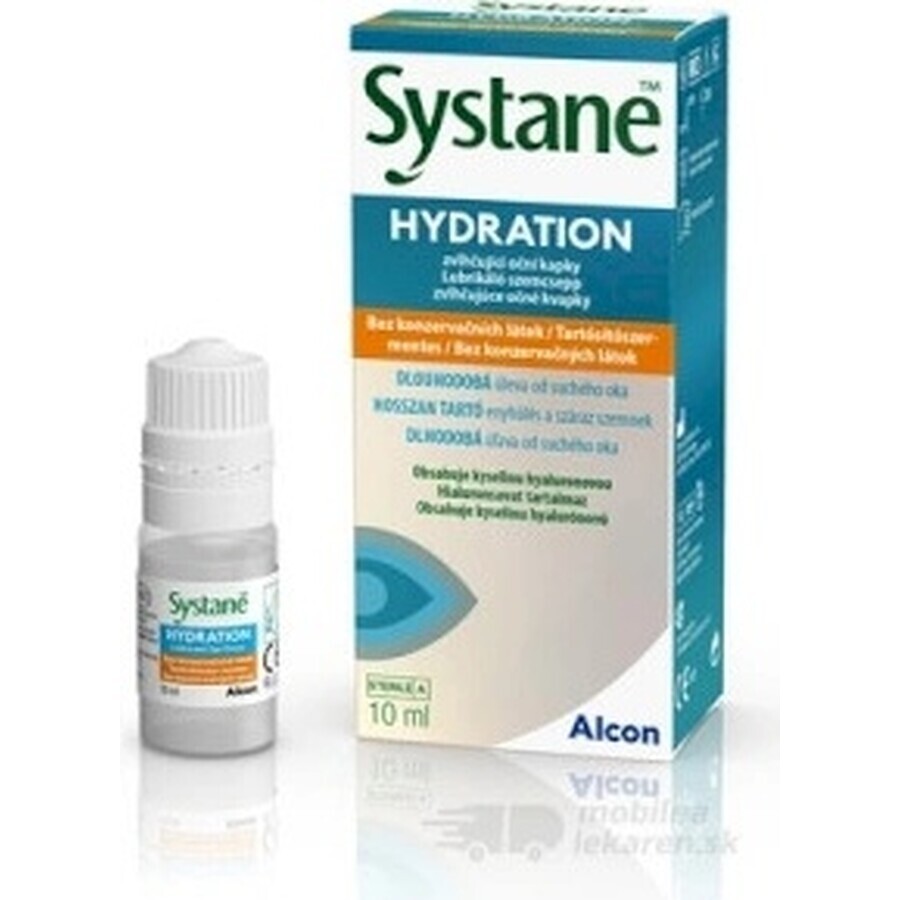 SYSTANE HYDRATION without preservatives 1×10 ml, moisturizing eye drops