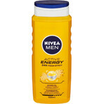 NIVEA Men Active Energy Shower Gel 1×250 ml, moisturizes the skin