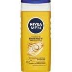 NIVEA Men Active Energy Shower Gel 1×250 ml, moisturizes the skin