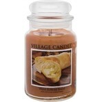 Village Candle Lumânare parfumată în sticlă - Warm Buttered Bread, mare 1×1 buc