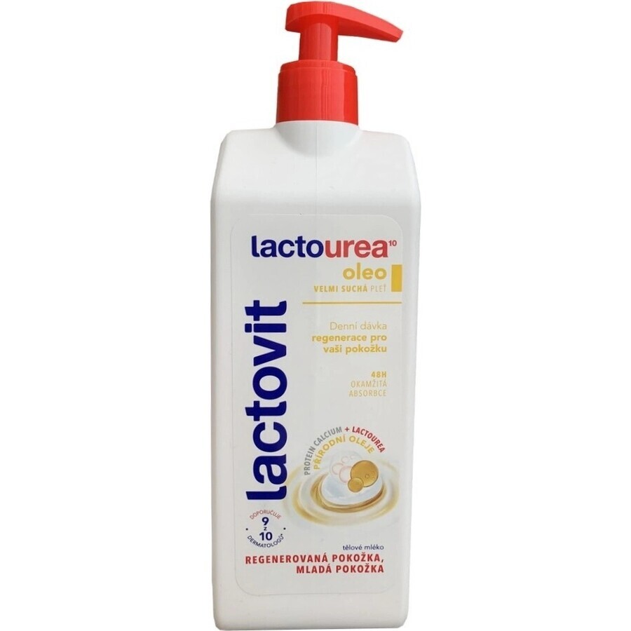 Lactovit Lactourea Oleo Loción Corporal 1×400 ml, loción corporal