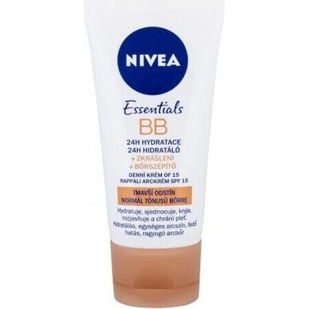 NIVEA Beautifying Beautifying Moisturising BB Cream 5in1 1×50 ml, dark BB cream