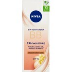 NIVEA Beautifying Beautifying Moisturising BB Cream 5in1 1×50 ml, dark BB cream