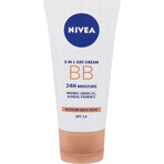 NIVEA Beautifying Beautifying Moisturising BB Cream 5in1 1×50 ml, dark BB cream