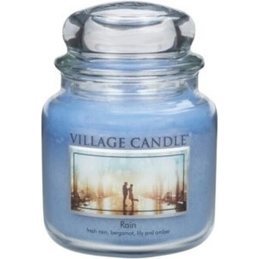 Village Candle Bougie parfumée en verre - Rain, medium 1×1 pc