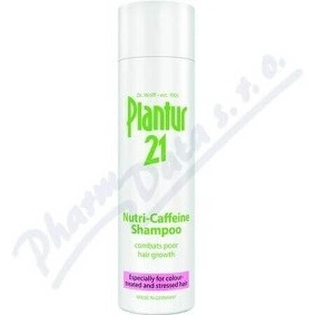 Plantur 39 Shampoo mit Phyto-Coffein für farbbehandeltes Haar 1×250 ml, Shampoo mit Coffein