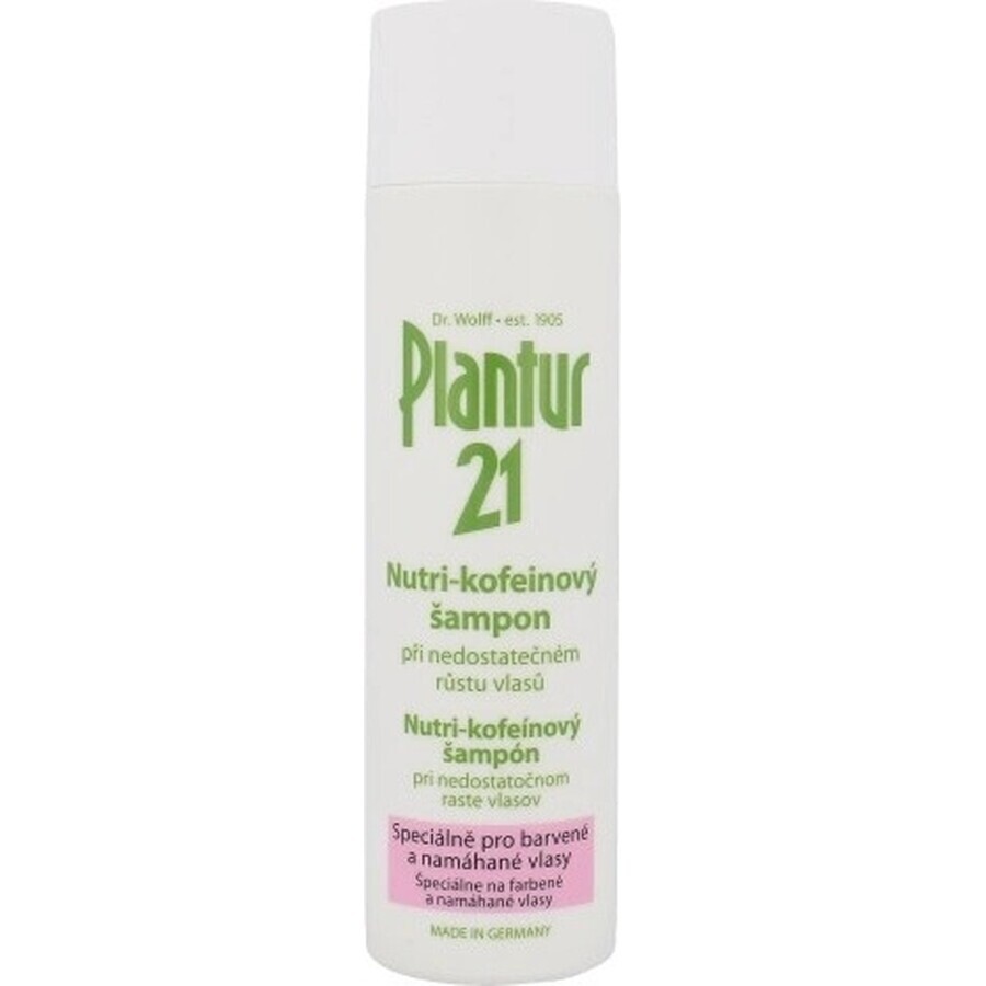 Plantur 39 Shampoo mit Phyto-Coffein für farbbehandeltes Haar 1×250 ml, Shampoo mit Coffein