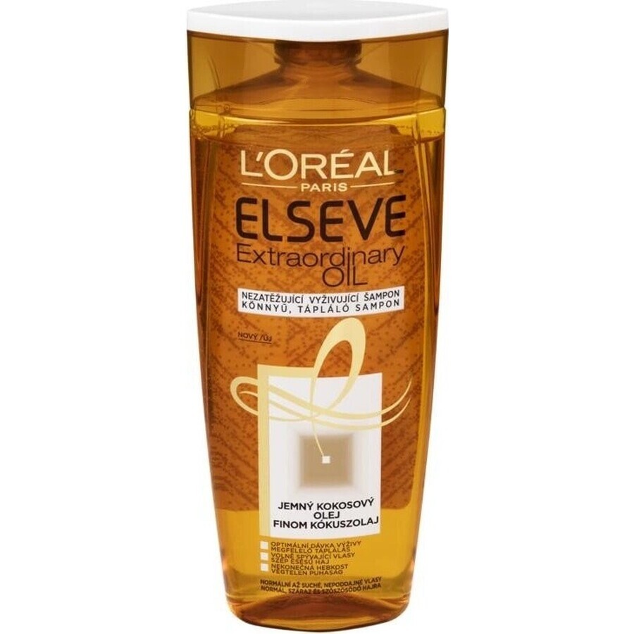 L'Oréal Paris Elseve Extraordinäres Öl Shampoo 1×400 ml, Shampoo