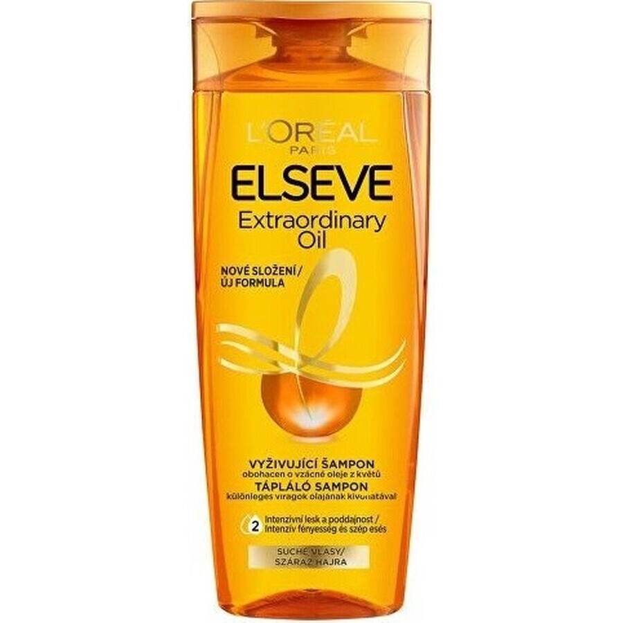 L'Oréal Paris Elseve Extraordinäres Öl Shampoo 1×400 ml, Shampoo