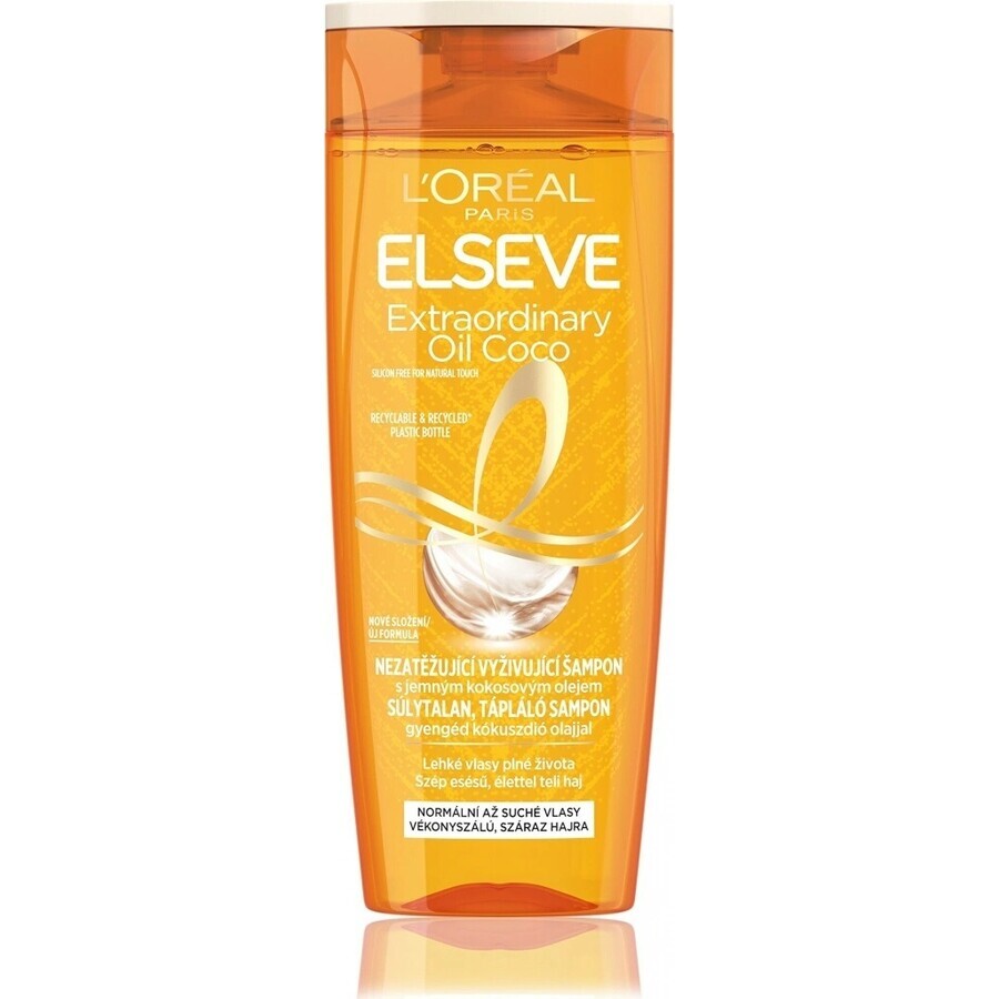 L'Oréal Paris Elseve Extraordinäres Öl Shampoo 1×400 ml, Shampoo