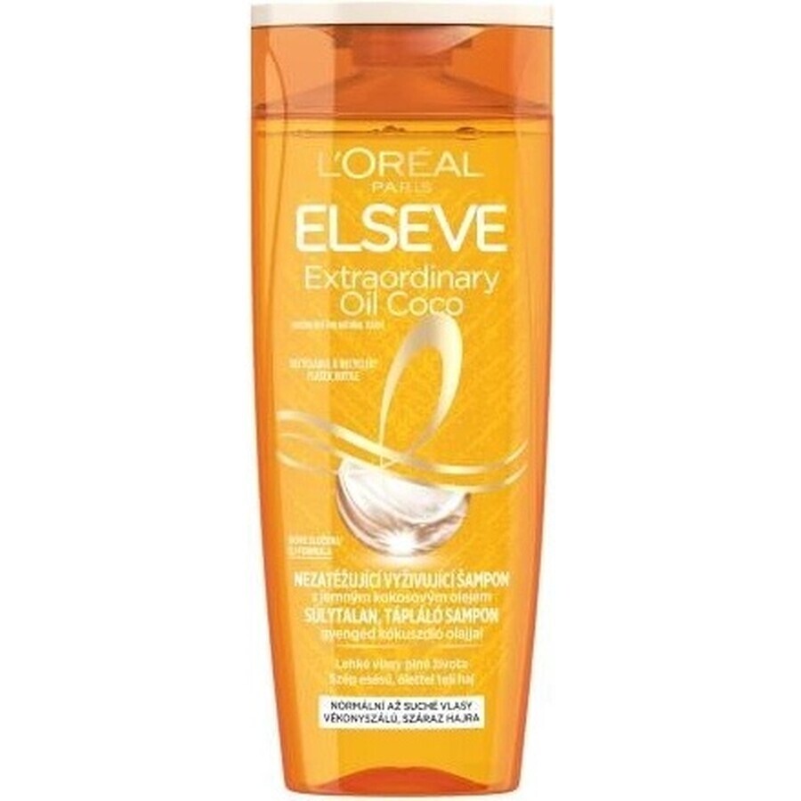 L'Oréal Paris Elseve Extraordinäres Öl Shampoo 1×400 ml, Shampoo