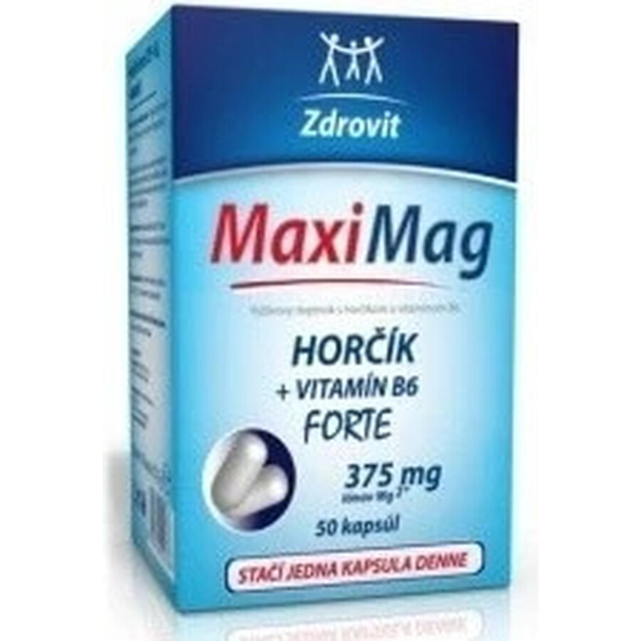 ZDROVIT MAXI MAG HORCIK+B6 FORTE 1×50 cps, Nahrungsergänzungsmittel