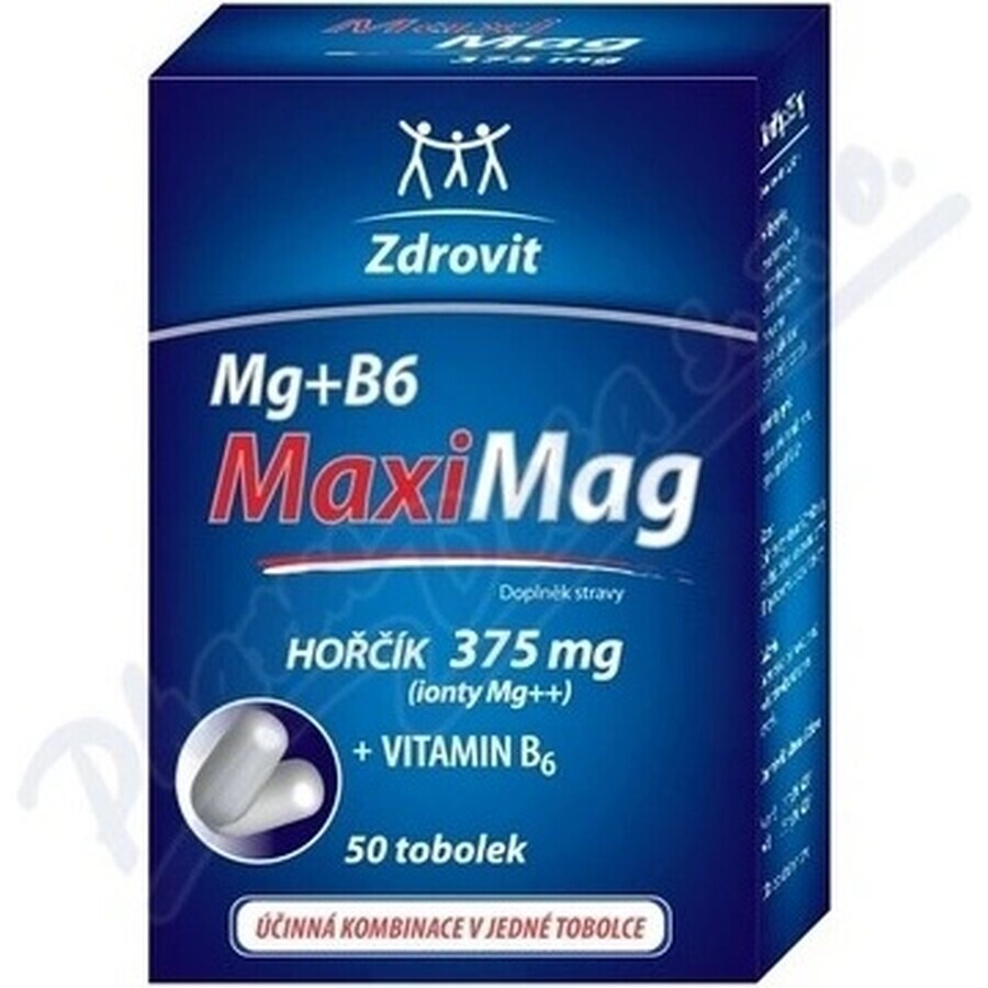 ZDROVIT MAXI MAG HORCIK+B6 FORTE 1×50 cps, Nahrungsergänzungsmittel