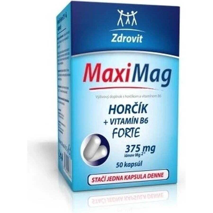 ZDROVIT MAXI MAG HORCIK+B6 FORTE 1×50 cps, Nahrungsergänzungsmittel