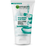 Garnier Hyaluronic Aloe Cleansing Foam 1×150 ml, Reinigungsschaum