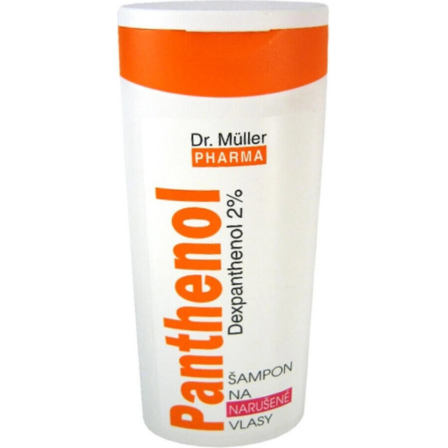 Dr. Müller PANTHENOL SHAMPOO FÜR KRAUSES HAAR 1×250 ml, Shampoo