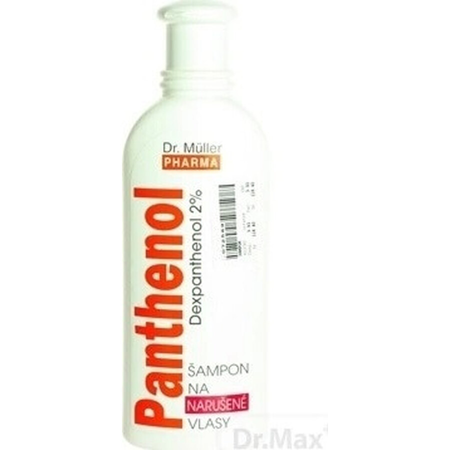 Dr. Müller PANTHENOL SHAMPOO FÜR KRAUSES HAAR 1×250 ml, Shampoo