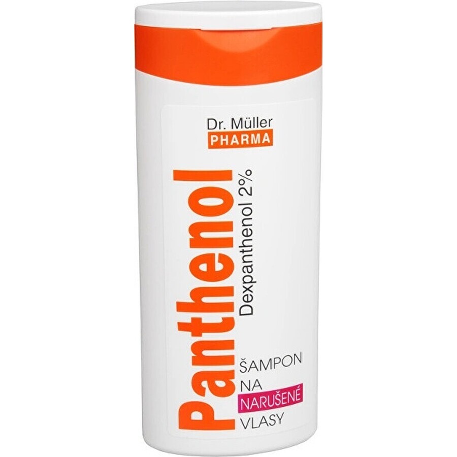 Dr. Müller PANTHENOL SHAMPOO FÜR KRAUSES HAAR 1×250 ml, Shampoo