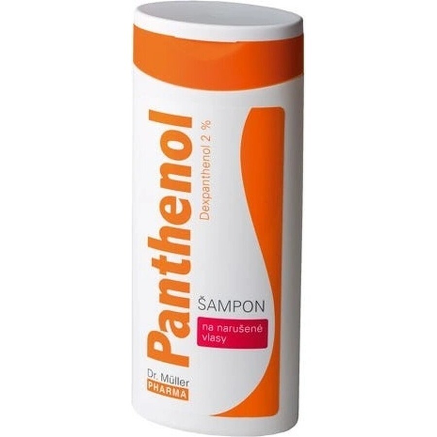 Dr. Müller PANTHENOL SHAMPOO FÜR KRAUSES HAAR 1×250 ml, Shampoo