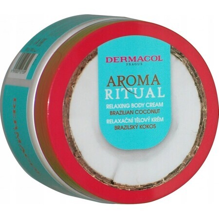 Dermacol Aroma Ritual Brasilianische Kokosnuss Körpercreme 1×300 ml, Körpercreme